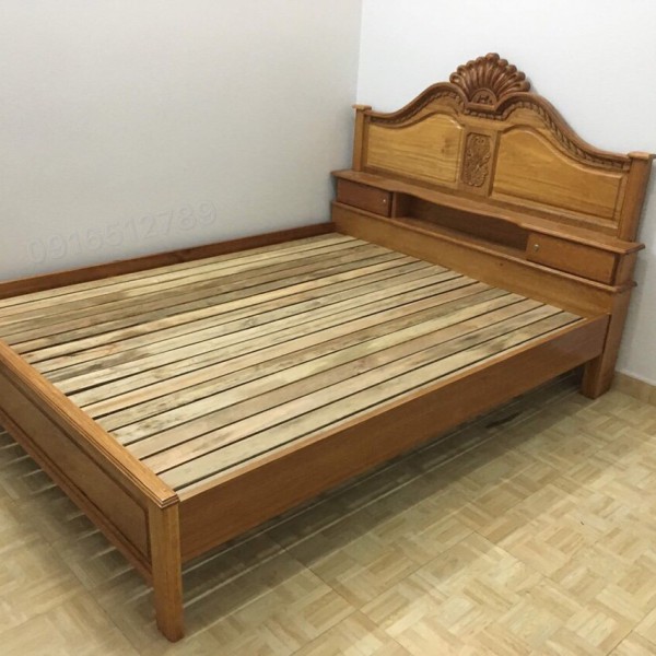 giường ngủ gỗ căm xe