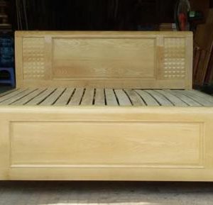 Giường ngủ gỗ Sồi GS402 - Ảnh 3