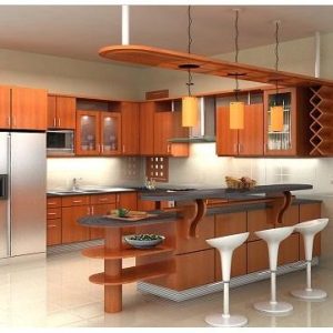Kệ bếp & Bar gỗ tự nhiên - Ảnh 3