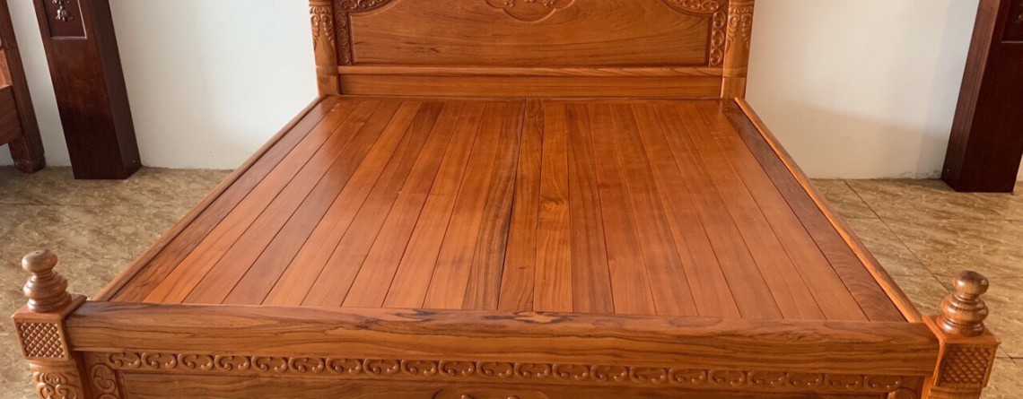 Lợi ích khi sử dụng giường gỗ tự nhiên cho phòng ngủ gia đình