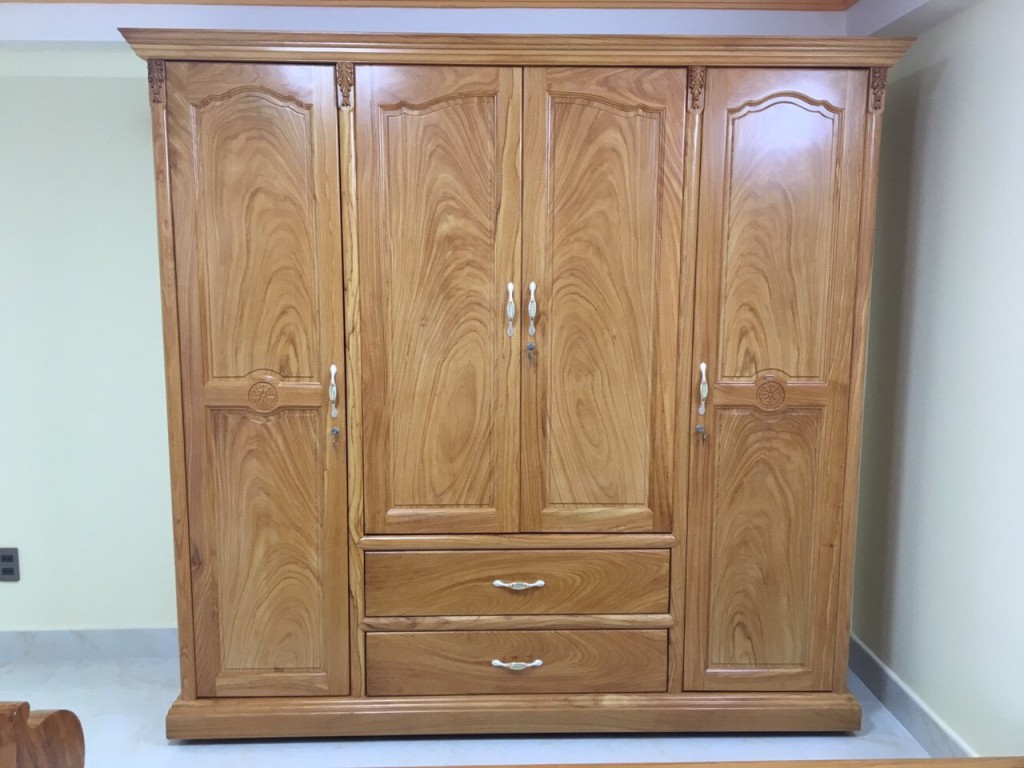 Tủ quần áo gõ cao cấp