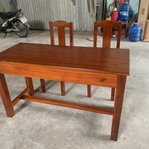 Bộ bàn ghế học sinh gỗ tràm bông vàng - Ảnh 4