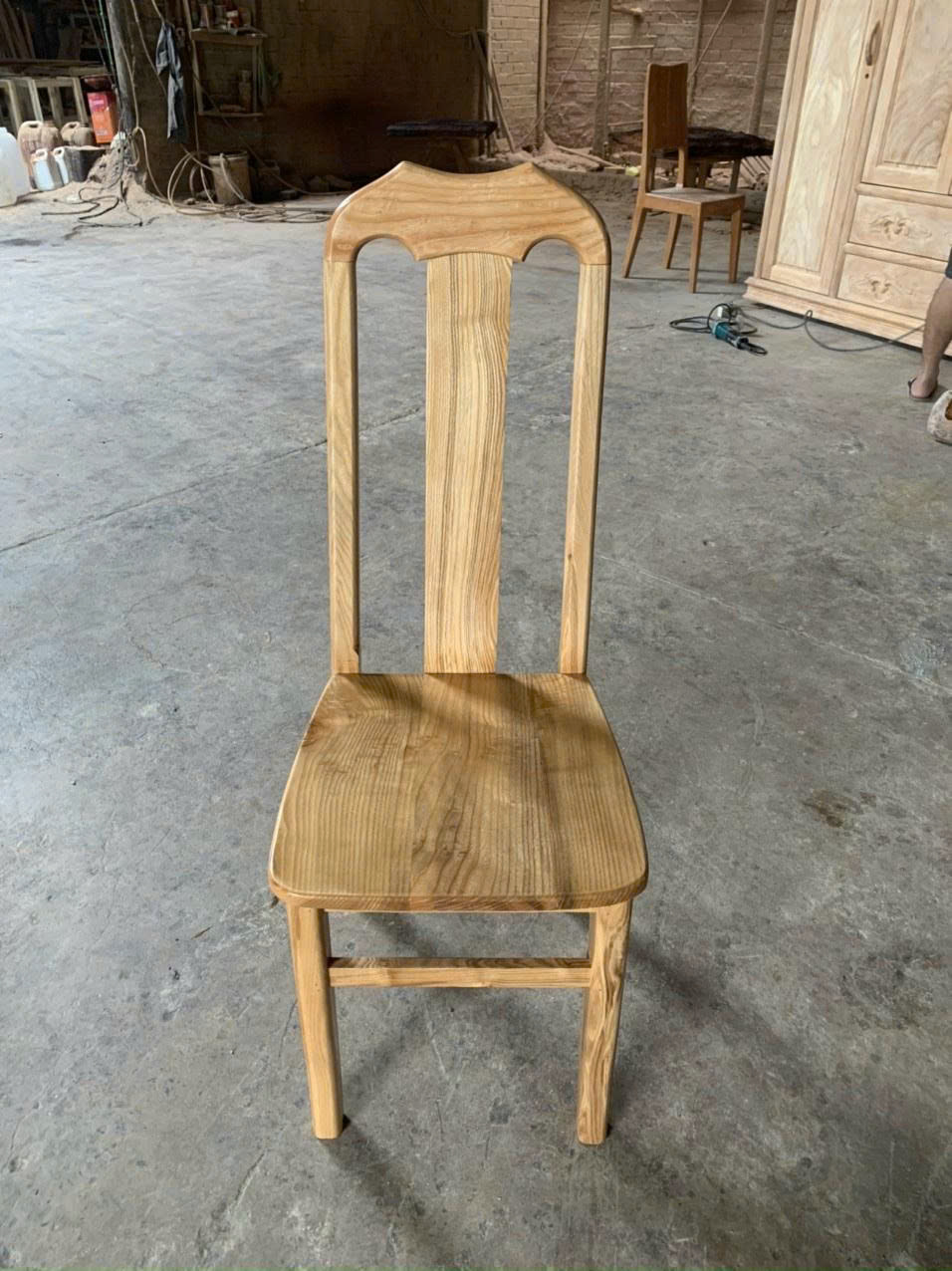 Ghế hội trường gỗ sồi