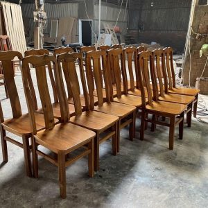 Ghế hội trường gỗ tràm bông vàng - Ảnh 6