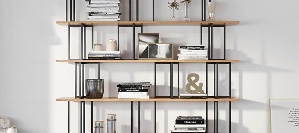 Bí quyết chọn kệ sách gỗ phù hợp với phòng khách và phòng làm việc