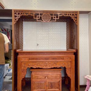 Bàn cúng gỗ hương đá