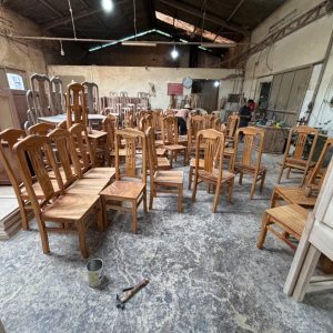 Ghế họp gỗ gõ đỏ - Ảnh 3