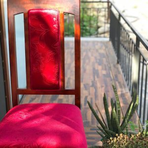 Ghế văn phòng gỗ tràm bọc nệm - Ảnh 10