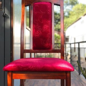 Ghế văn phòng gỗ tràm bọc nệm - Ảnh 7