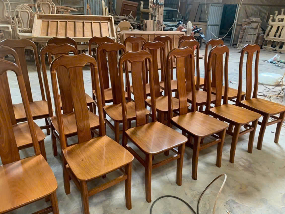 Ghế hội trường gỗ căm xe