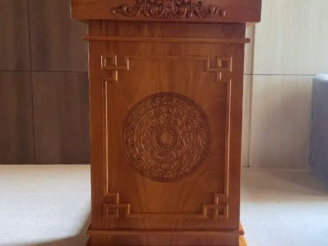 Bục phát biểu gỗ đẹp