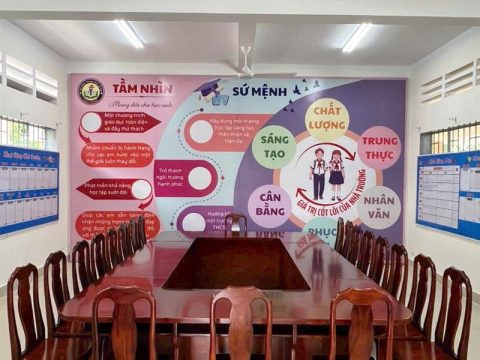 bàn ghế họp mầm non