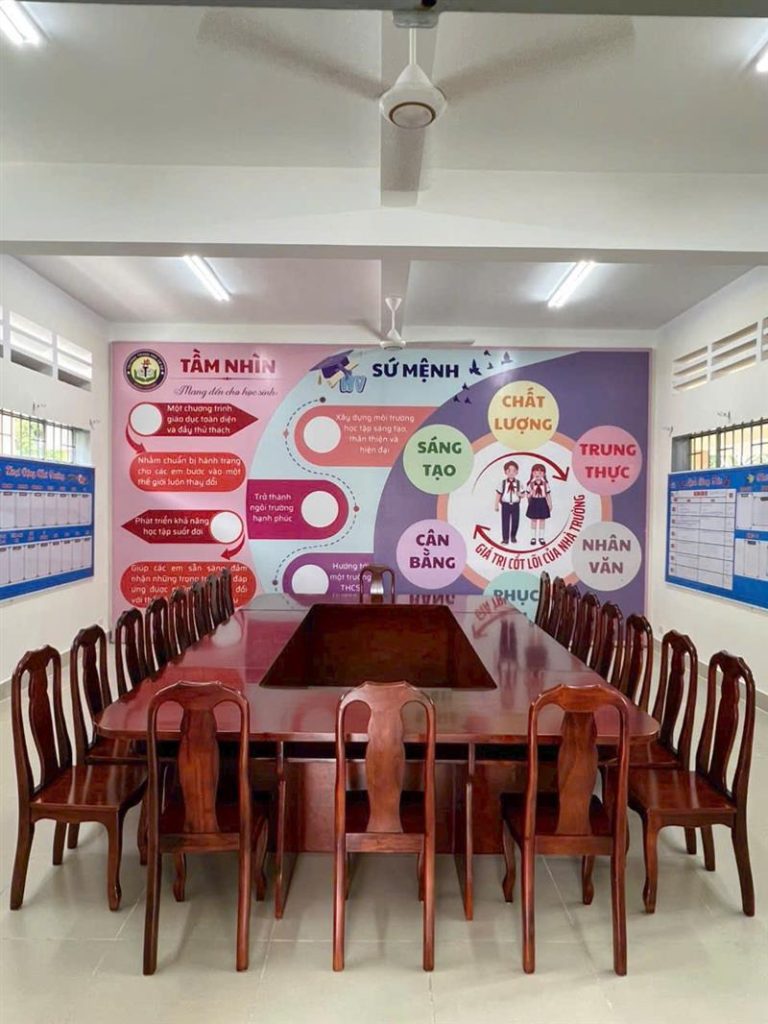 Mẫu Bàn Ghế Họp Mầm Non Gỗ Đẹp Chuẩn Chất Lượng
