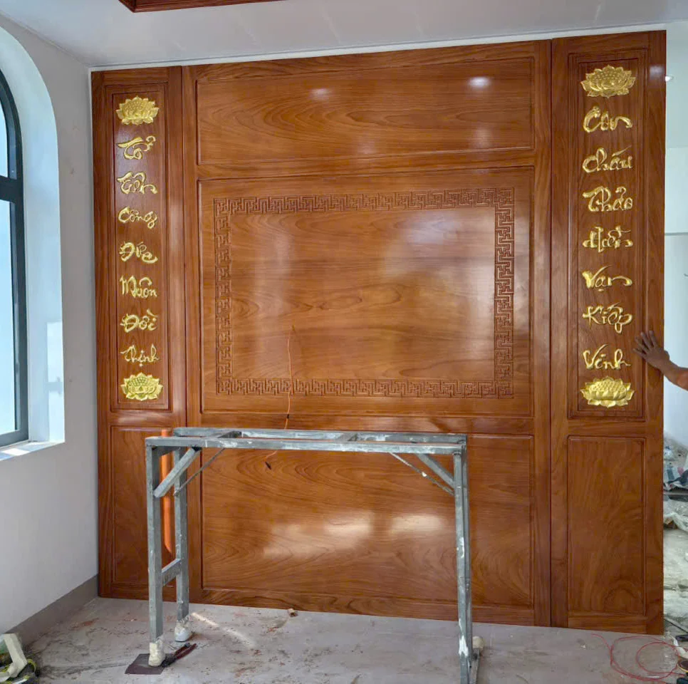 bàn thờ gia tiên gỗ đẹp
