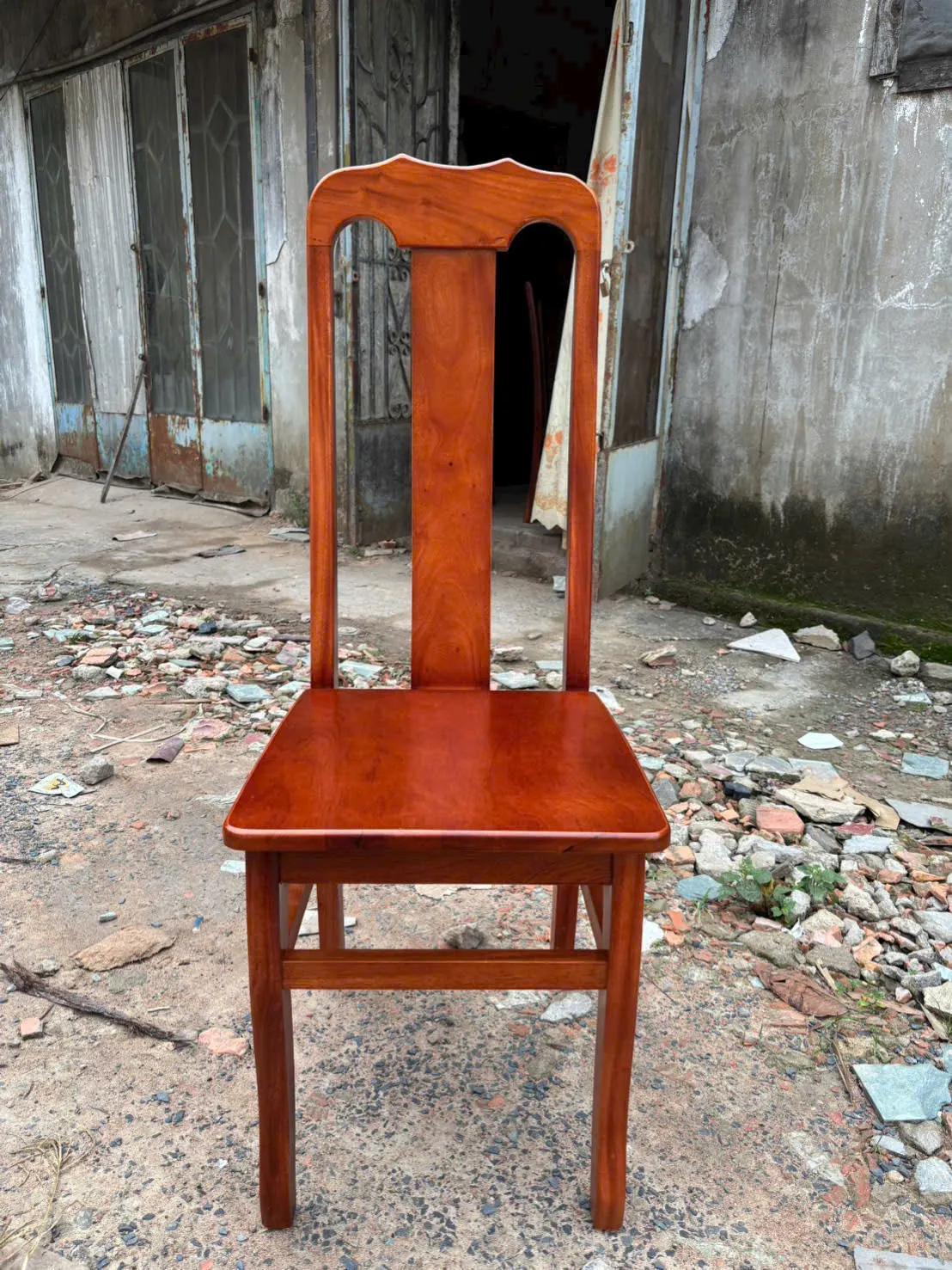 Ghế Họp Gỗ Xà Cừ Đẹp